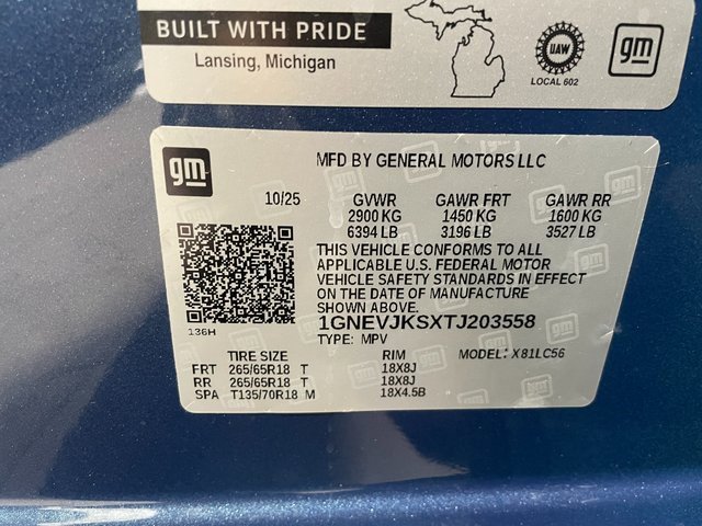 New 2026 Chevrolet Traverse Z71 image 27