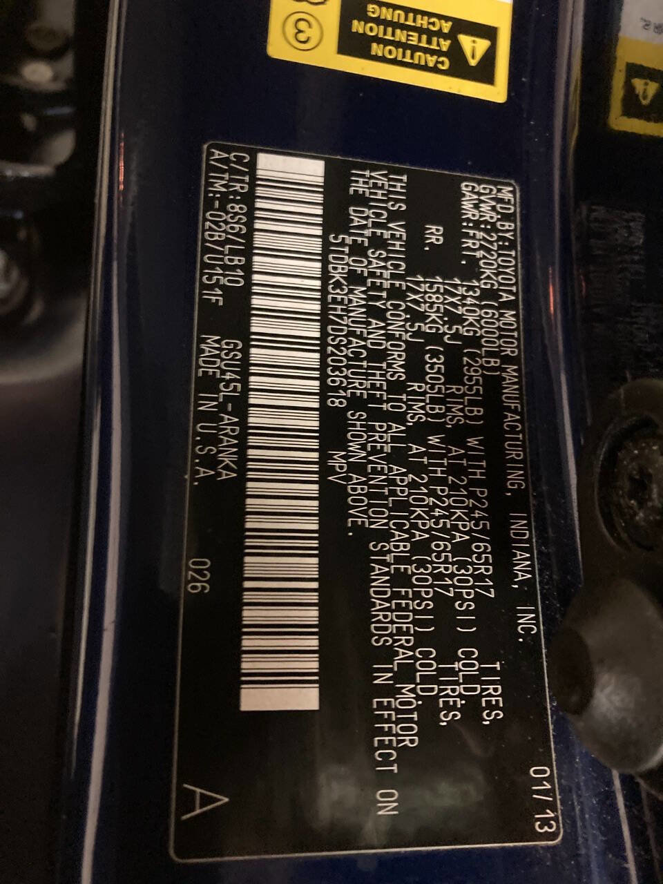 Used 2013 Toyota Highlander SE image 13