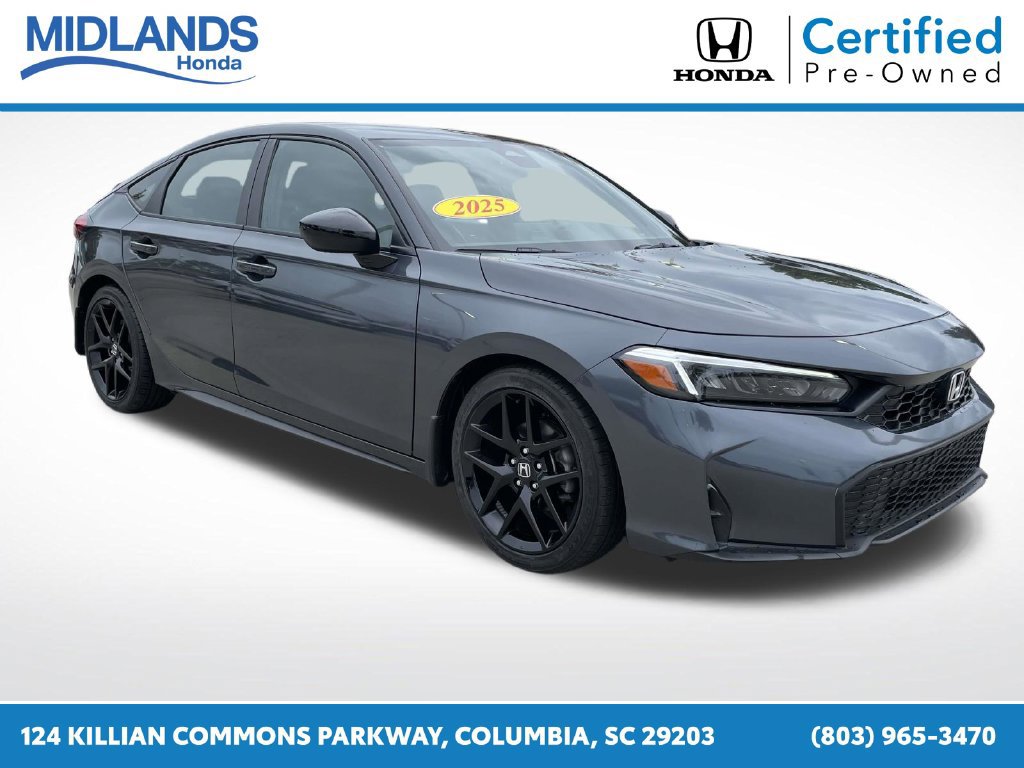 Certified 2025 Honda Civic Sport
