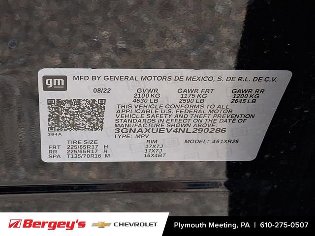 Certified 2022 Chevrolet Equinox LT AWD/4WD image 29