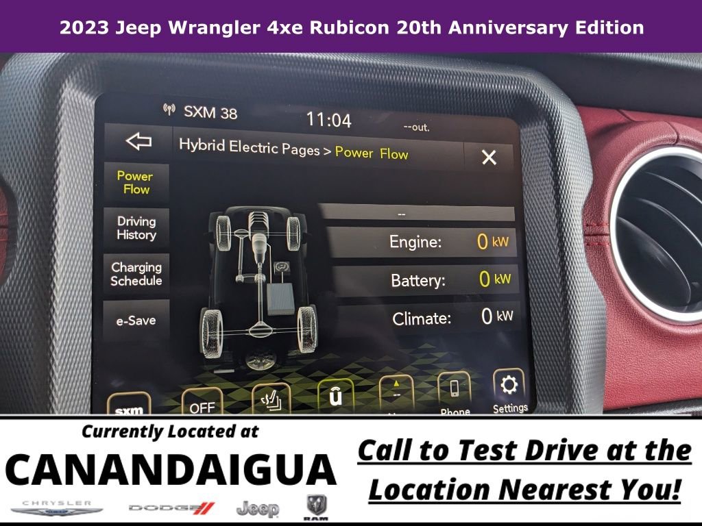 New 2023 Jeep Wrangler Unlimited Rubicon 4xe AWD/4WD image 26