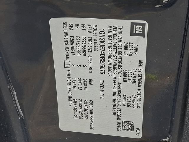 Used 2013 Chevrolet Suburban LT w/ Luxury Package image 26