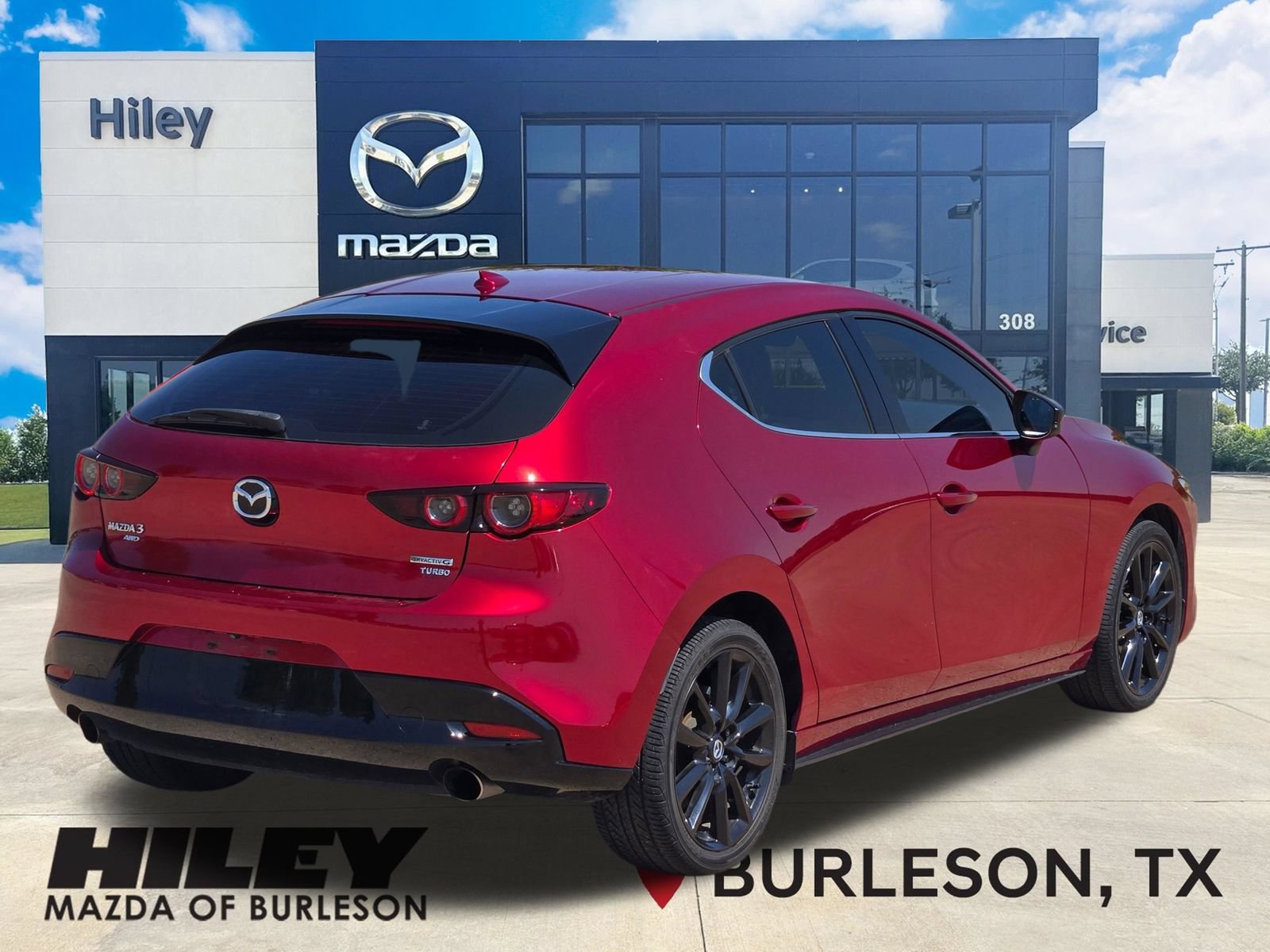 Used 2021 MAZDA MAZDA3 AWD 2.5 Turbo Hatchback image 4