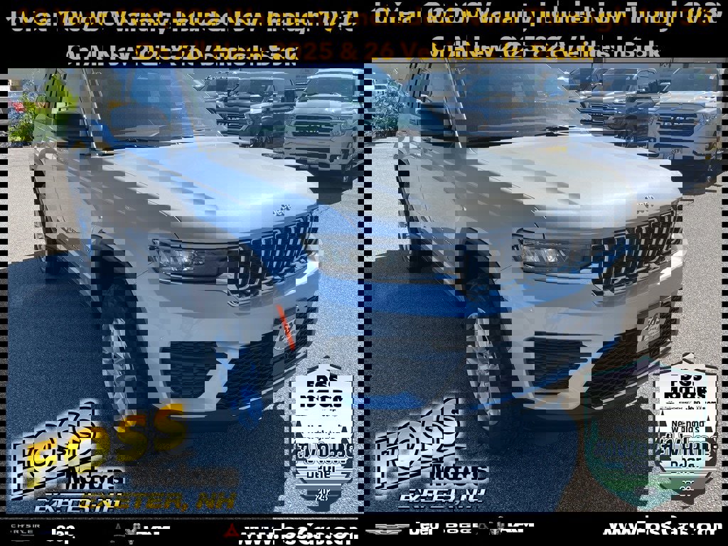 New 2025 Jeep Grand Cherokee Laredo