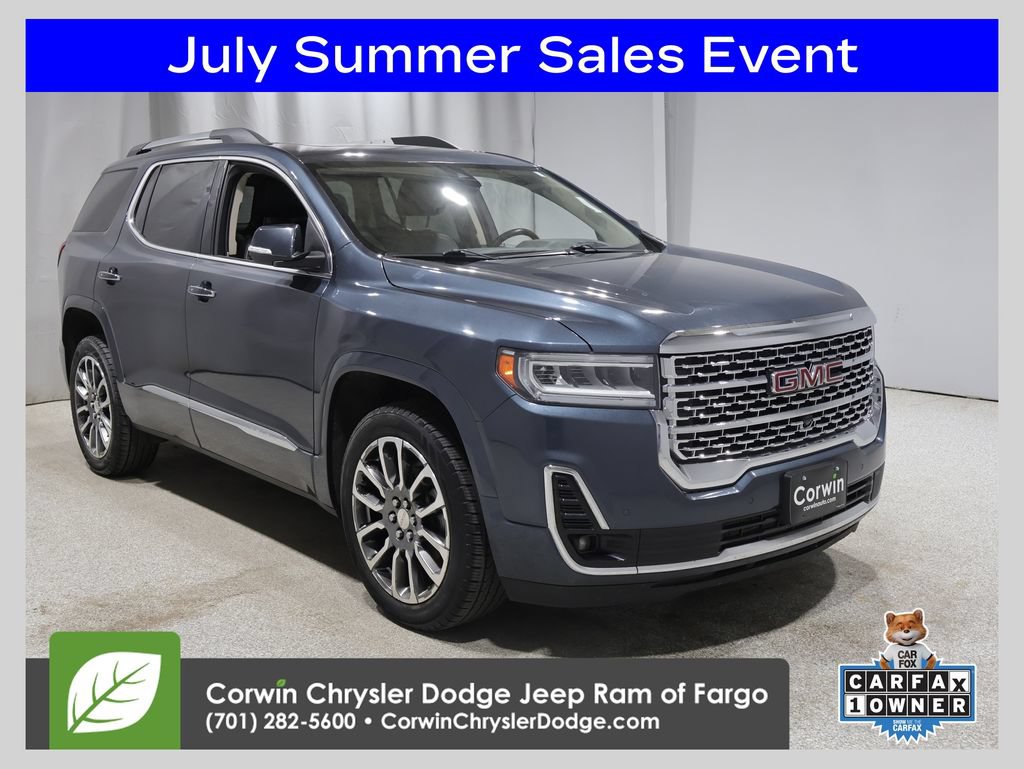 Used 2020 GMC Acadia Denali w/ Technology Package