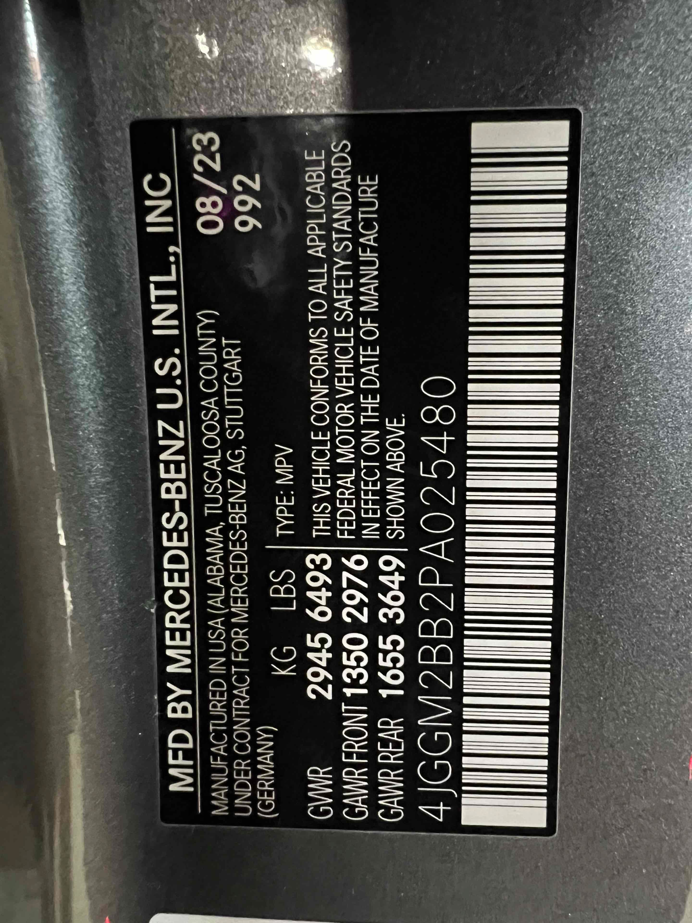 Used 2023 Mercedes-Benz EQE 350+ SUV image 80