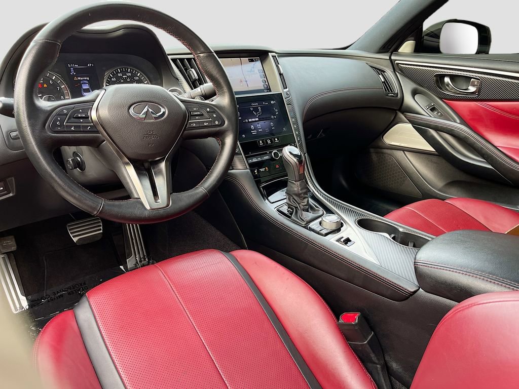 Used 2022 INFINITI Q60 Red Sport 400 w/ Cargo Package AWD/4WD image 24