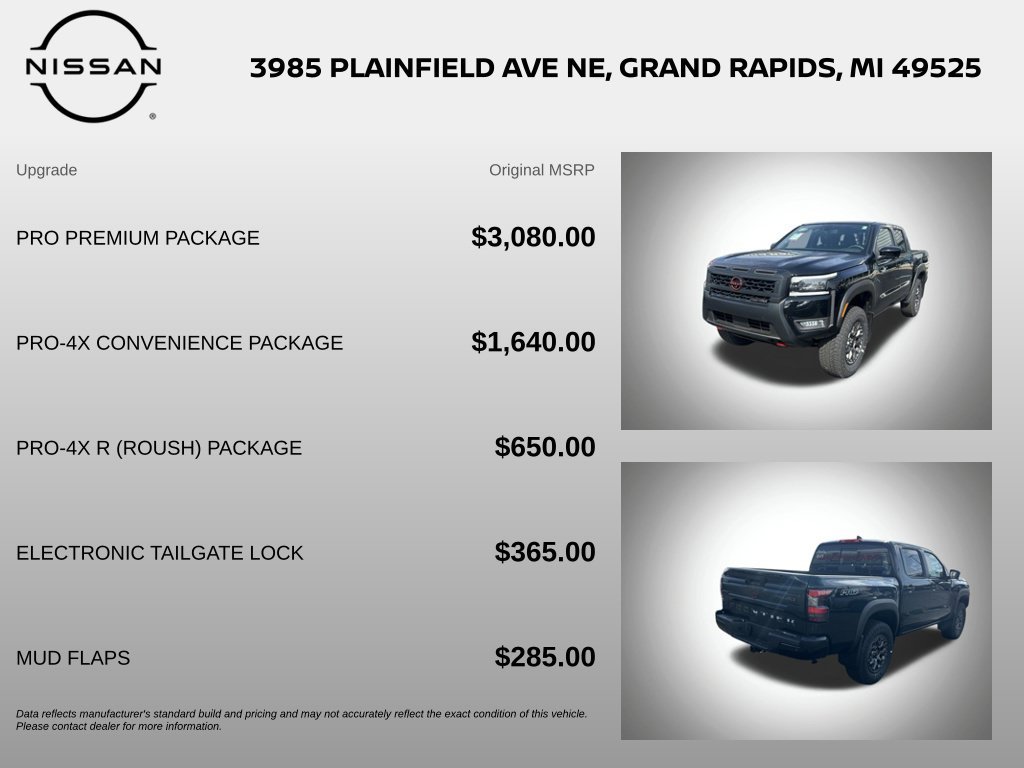 New 2026 Nissan Frontier PRO-4X w/ Pro Premium Package AWD/4WD image 6