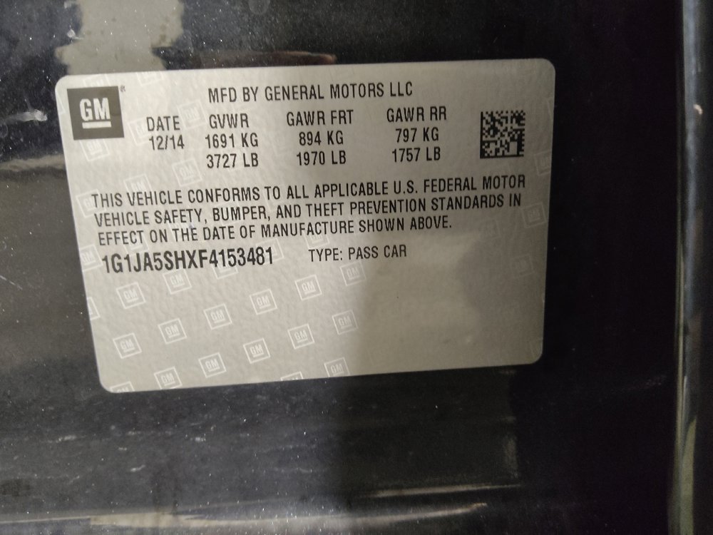 Used 2015 Chevrolet Sonic LS image 33