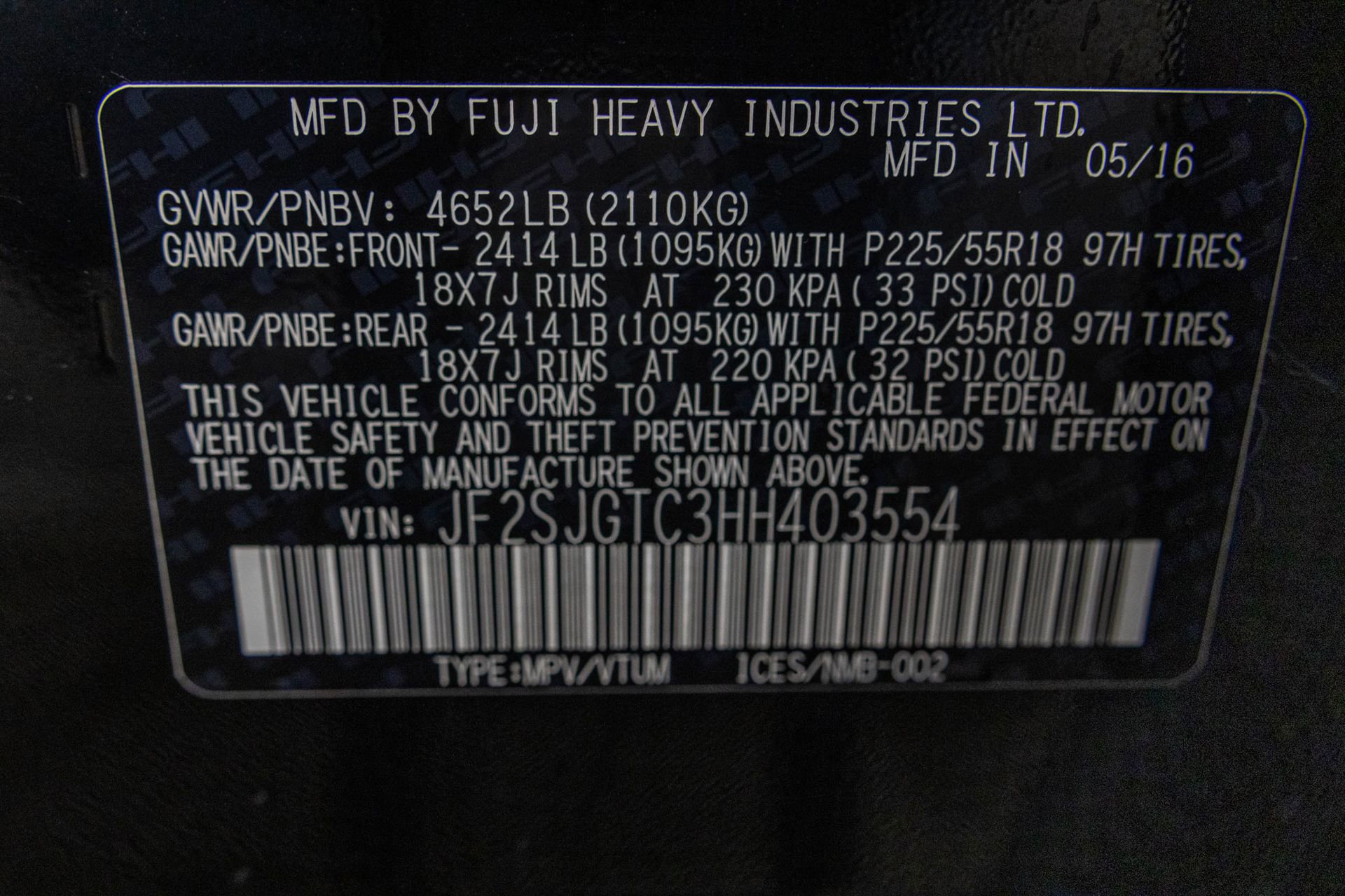 Used 2017 Subaru Forester 2.0XT Touring w/ Popular Package #2 image 54