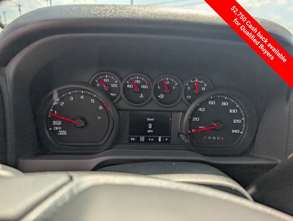 New 2026 Chevrolet Silverado 1500 Custom w/ Turbomax Blackout Package AWD/4WD image 19