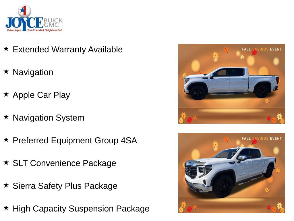 Certified 2023 GMC Sierra 1500 SLT w/ SLT Convenience Package AWD/4WD image 10