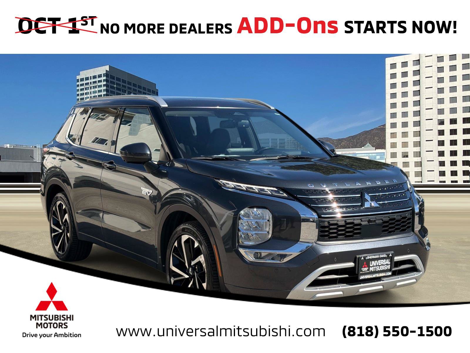 Used 2024 Mitsubishi Outlander 4WD Plug-In Hybrid