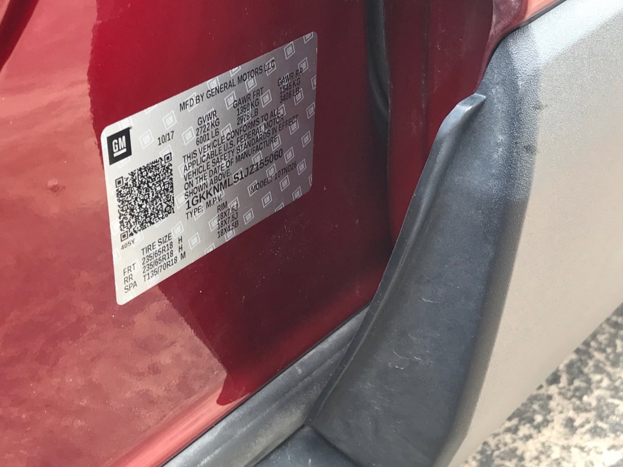 Certified 2018 GMC Acadia SLT FWD image 27