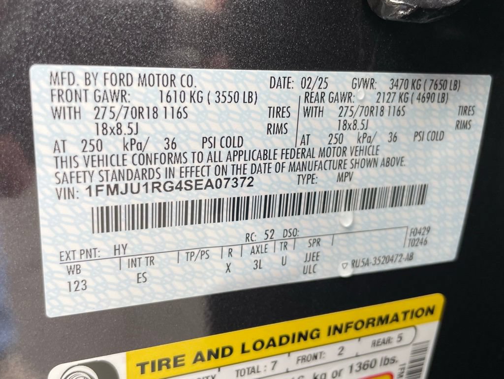 Used 2025 Ford Expedition Tremor AWD/4WD image 52