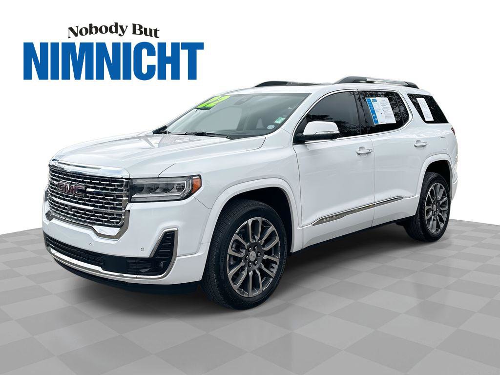 Used 2022 GMC Acadia Denali w/ Denali Technology Package image 1