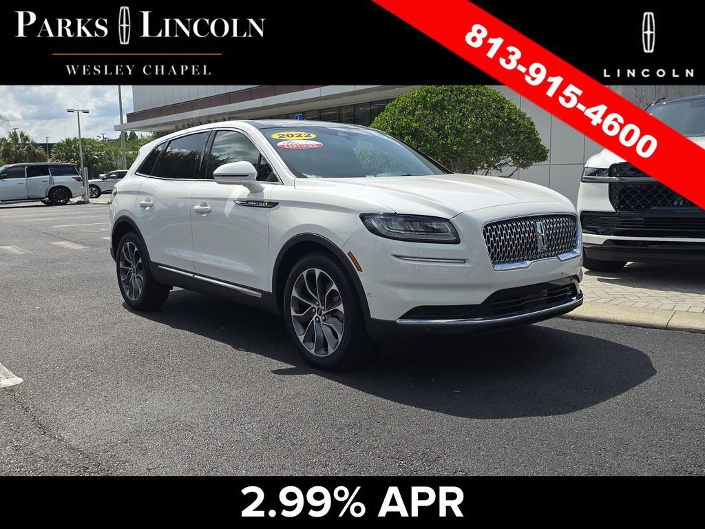 Certified 2022 Lincoln Nautilus Reserve w/ Equipment Group 201A FWD image 1