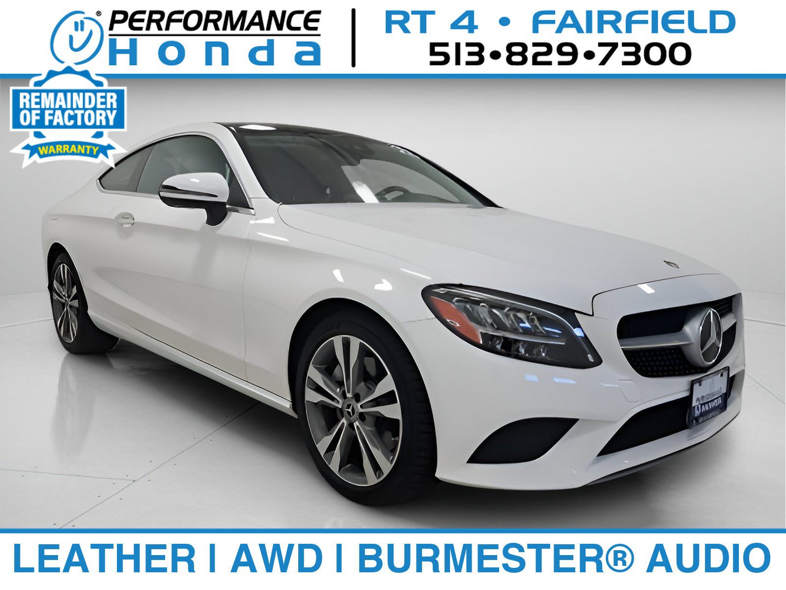 Used 2022 Mercedes-Benz C 300 4MATIC Coupe image 1