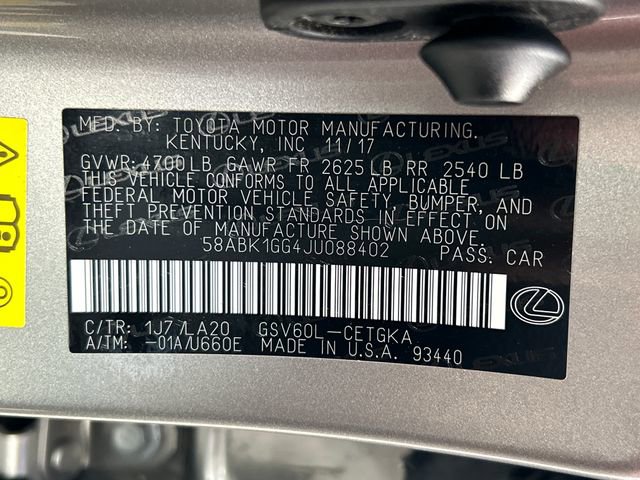 Used 2018 Lexus ES 350 image 22