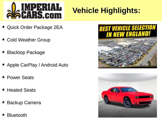Used 2023 Dodge Challenger SXT w/ Blacktop Package RWD image 7