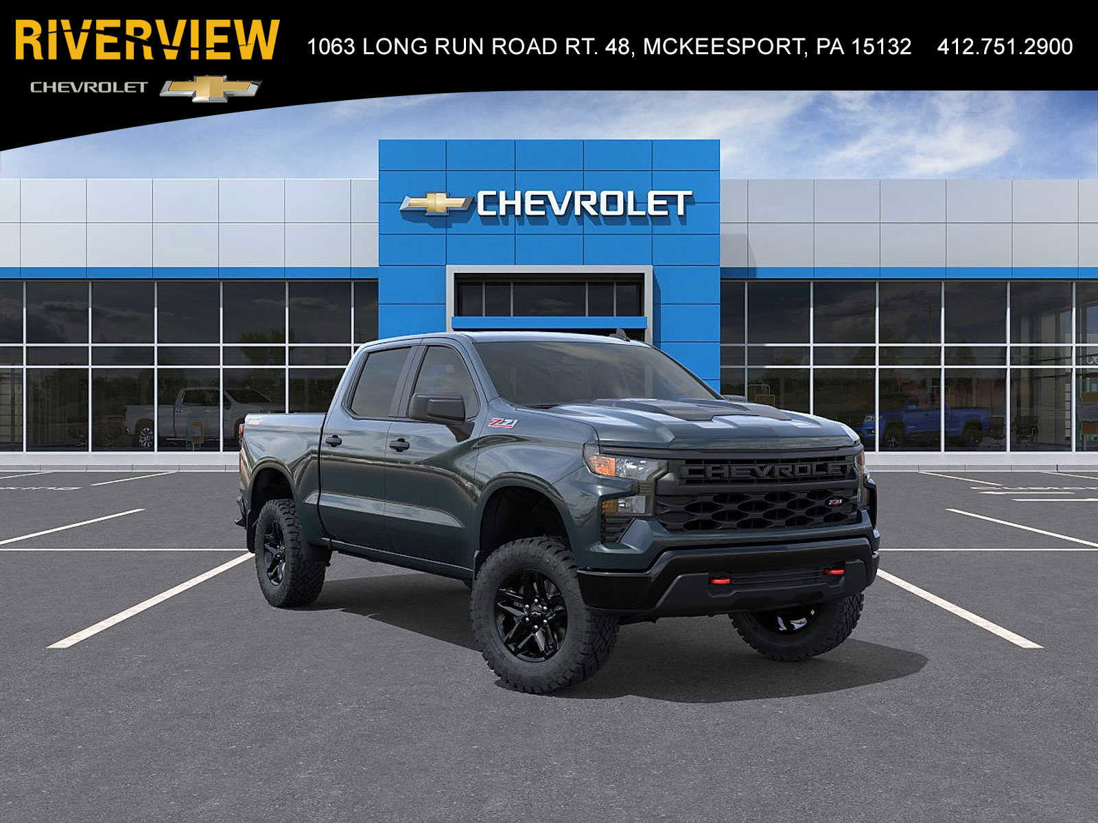 New 2026 Chevrolet Silverado 1500 Custom Trail Boss image 1