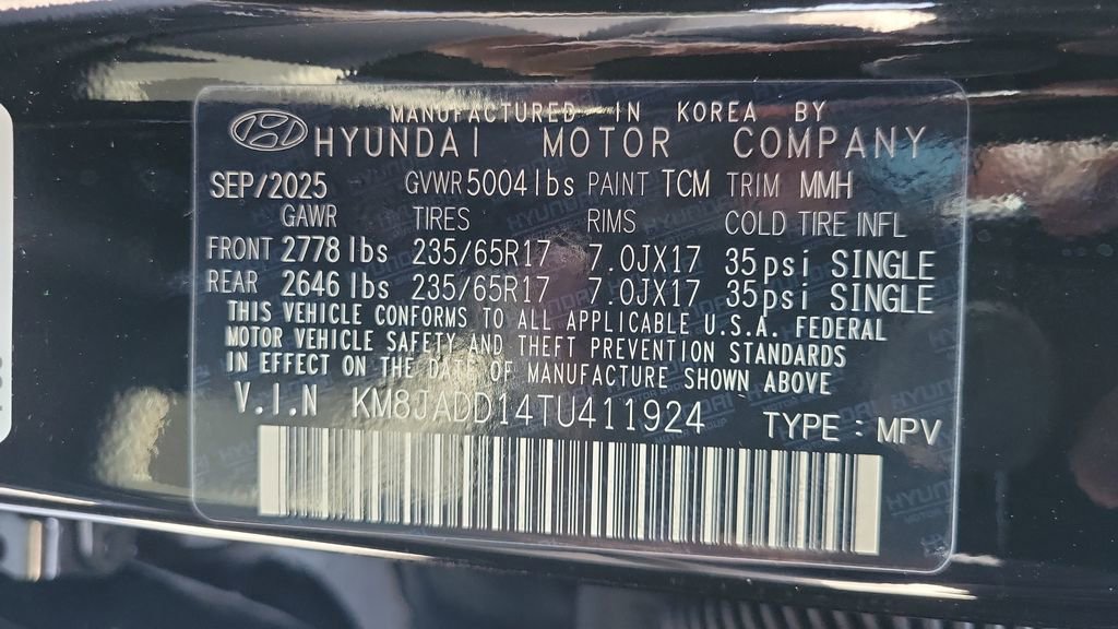 New 2026 Hyundai Tucson Blue SE w/ Tow & Go Package AWD/4WD image 24