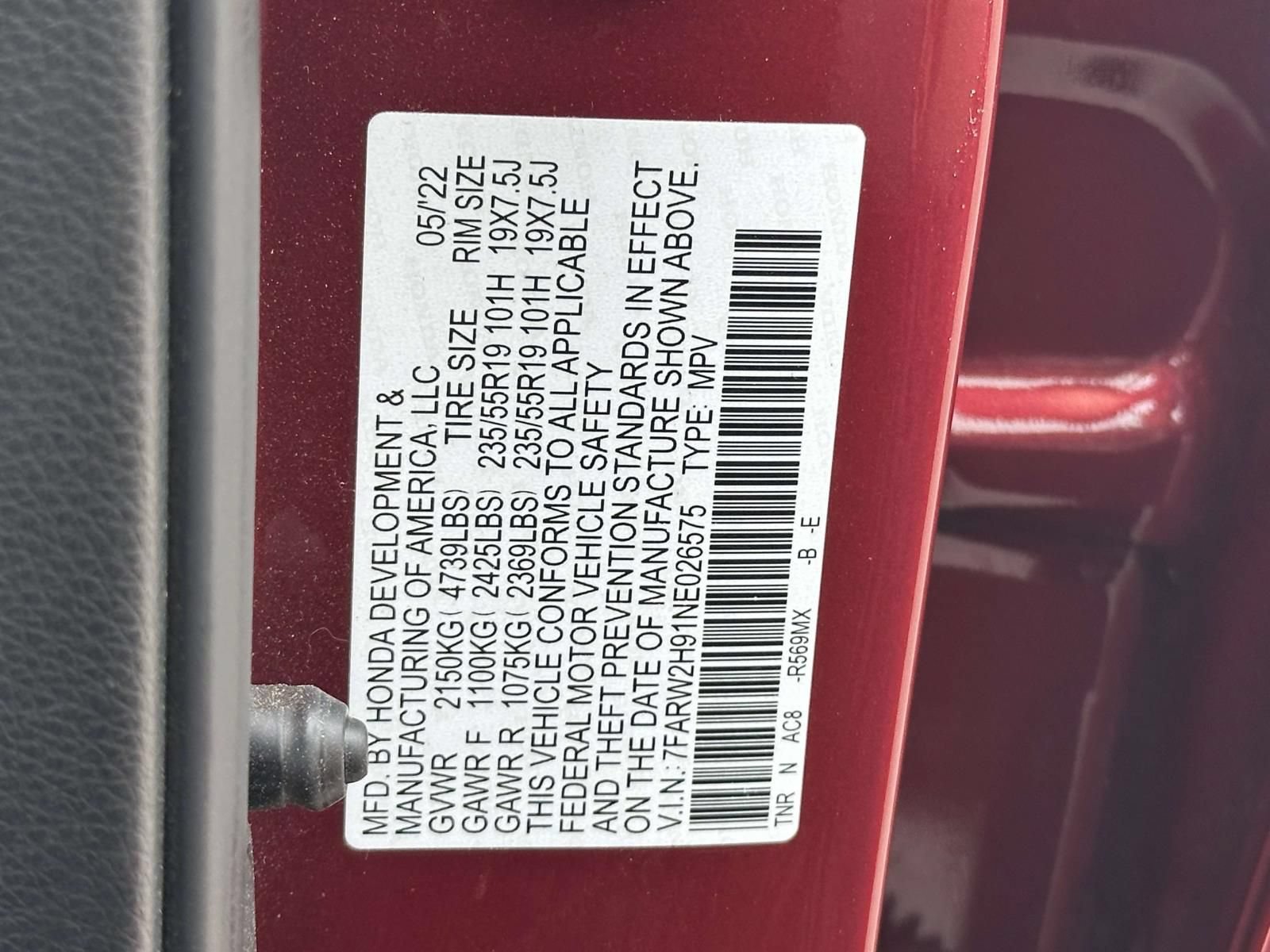 Used 2022 Honda CR-V Touring image 25