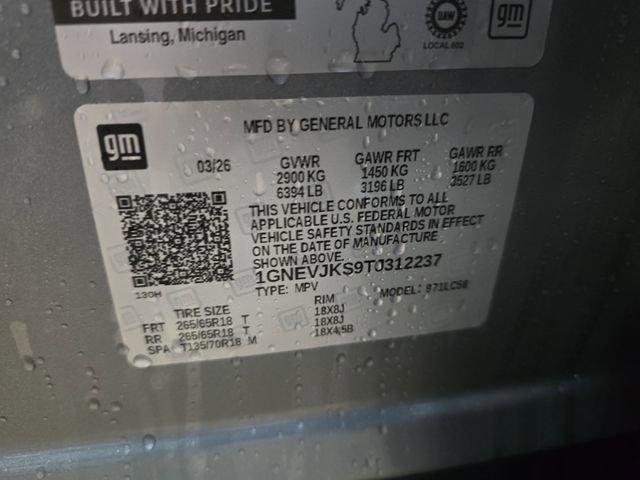 New 2026 Chevrolet Traverse Z71 image 38