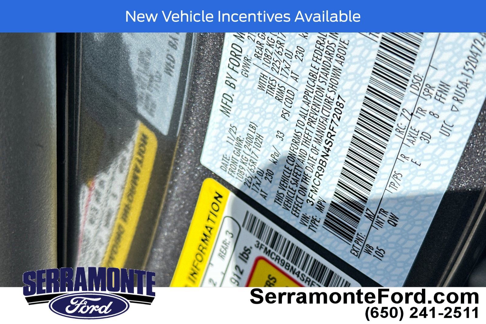 Used 2025 Ford Bronco Sport Big Bend AWD/4WD image 32