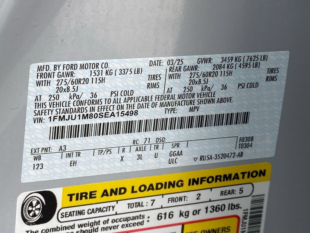 Used 2025 Ford Expedition Platinum AWD/4WD image 36