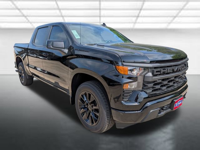 New 2026 Chevrolet Silverado 1500 Custom w/ LPO, Dark Essentials Package RWD image 1