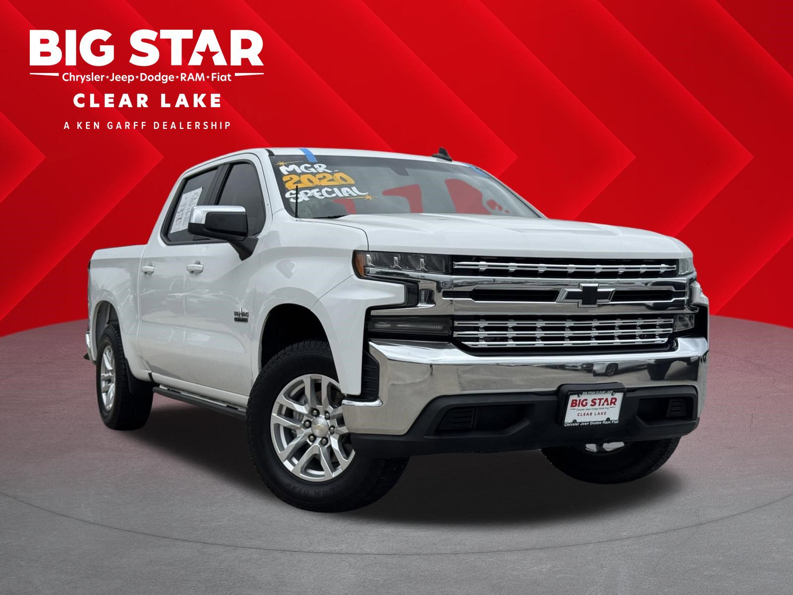Used 2020 Chevrolet Silverado 1500 LT w/ Texas Edition RWD image 1