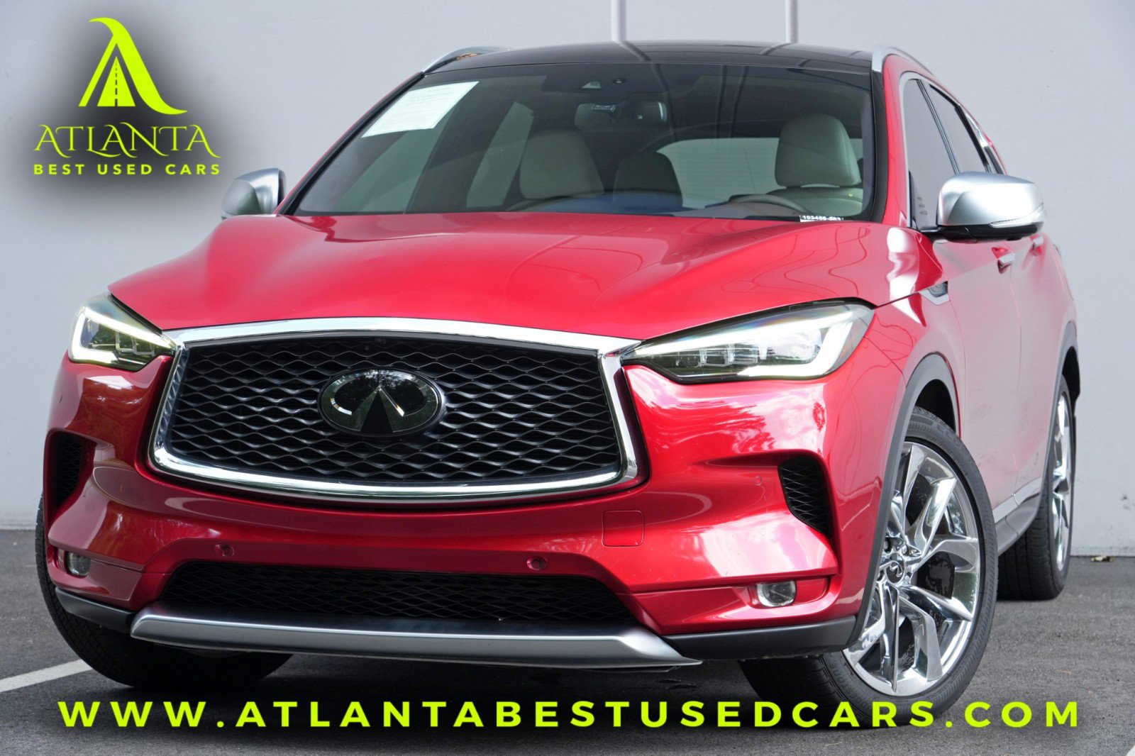 Used 2021 INFINITI QX50 Autograph w/ Premium White Leather Package