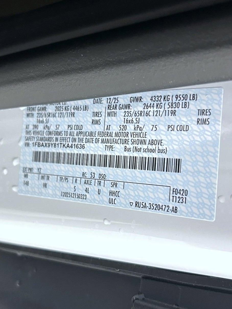 New 2026 Ford Transit 350 XL AWD/4WD image 23