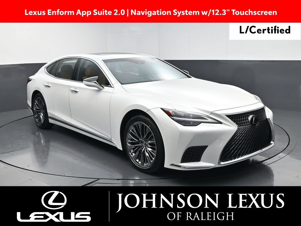 Certified 2021 Lexus LS 500 w/ Accessory Package (Z2) RWD image 3