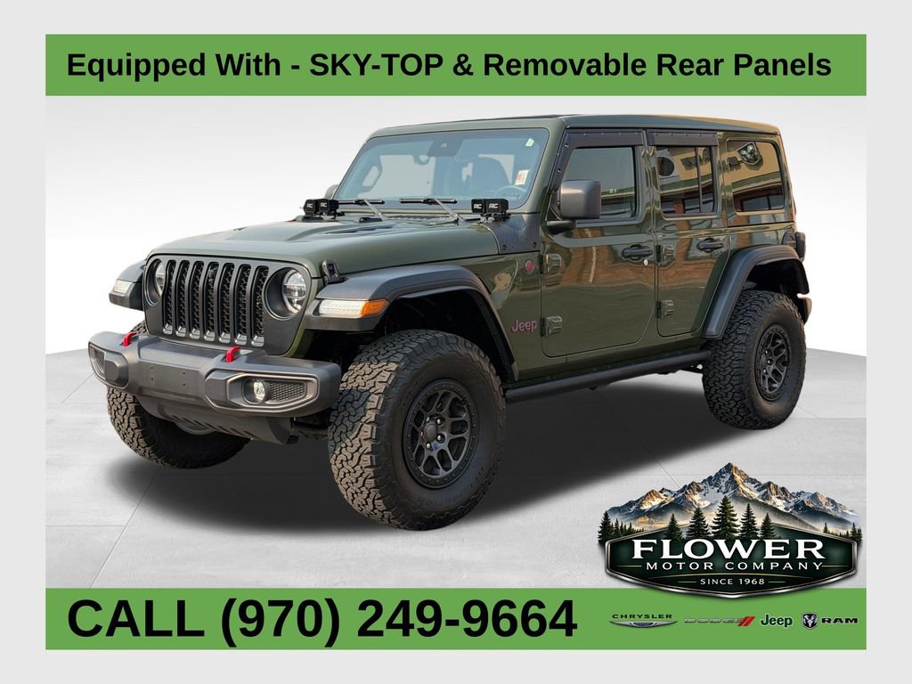 Used 2022 Jeep Wrangler Unlimited Rubicon w/ Xtreme Recon 35" Tire Package