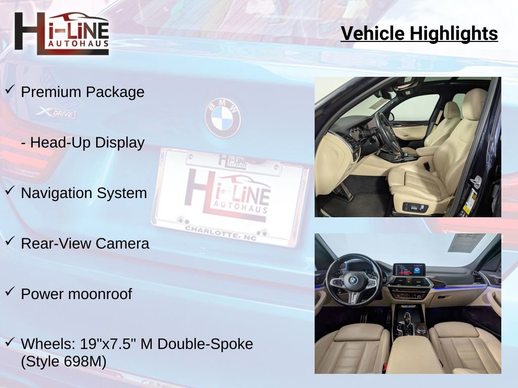 Used 2019 BMW X3 M40i w/ Premium Package image 24