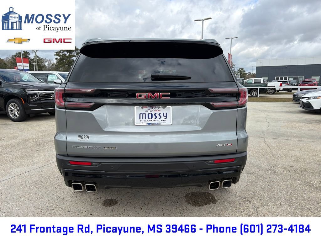 Certified 2025 GMC Acadia AT4 w/ LPO, Floor Liner Package image 6