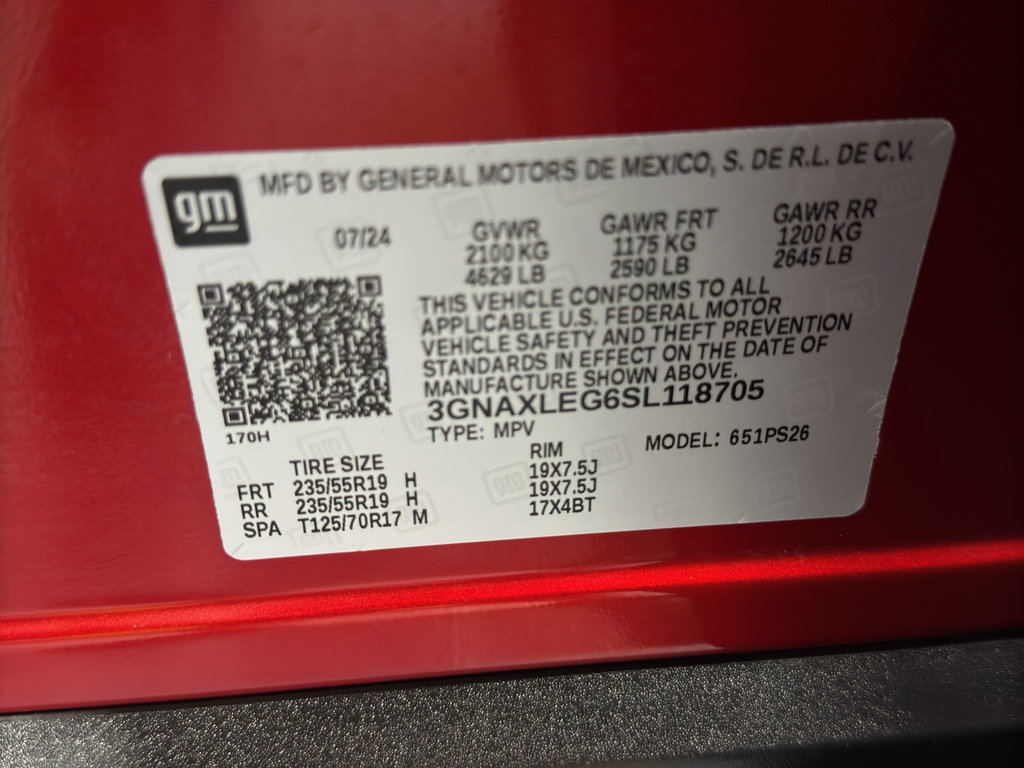Used 2025 Chevrolet Equinox RS w/ Safety and Technology Package FWD image 40