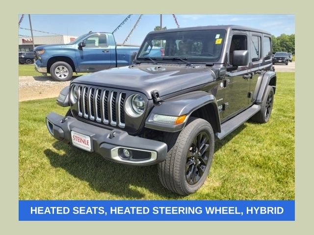 Used 2021 Jeep Wrangler Unlimited Sahara w/ Cold Weather Group image 1