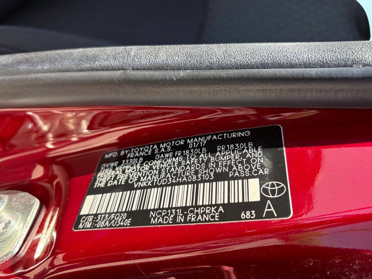 Used 2017 Toyota Yaris L FWD image 12