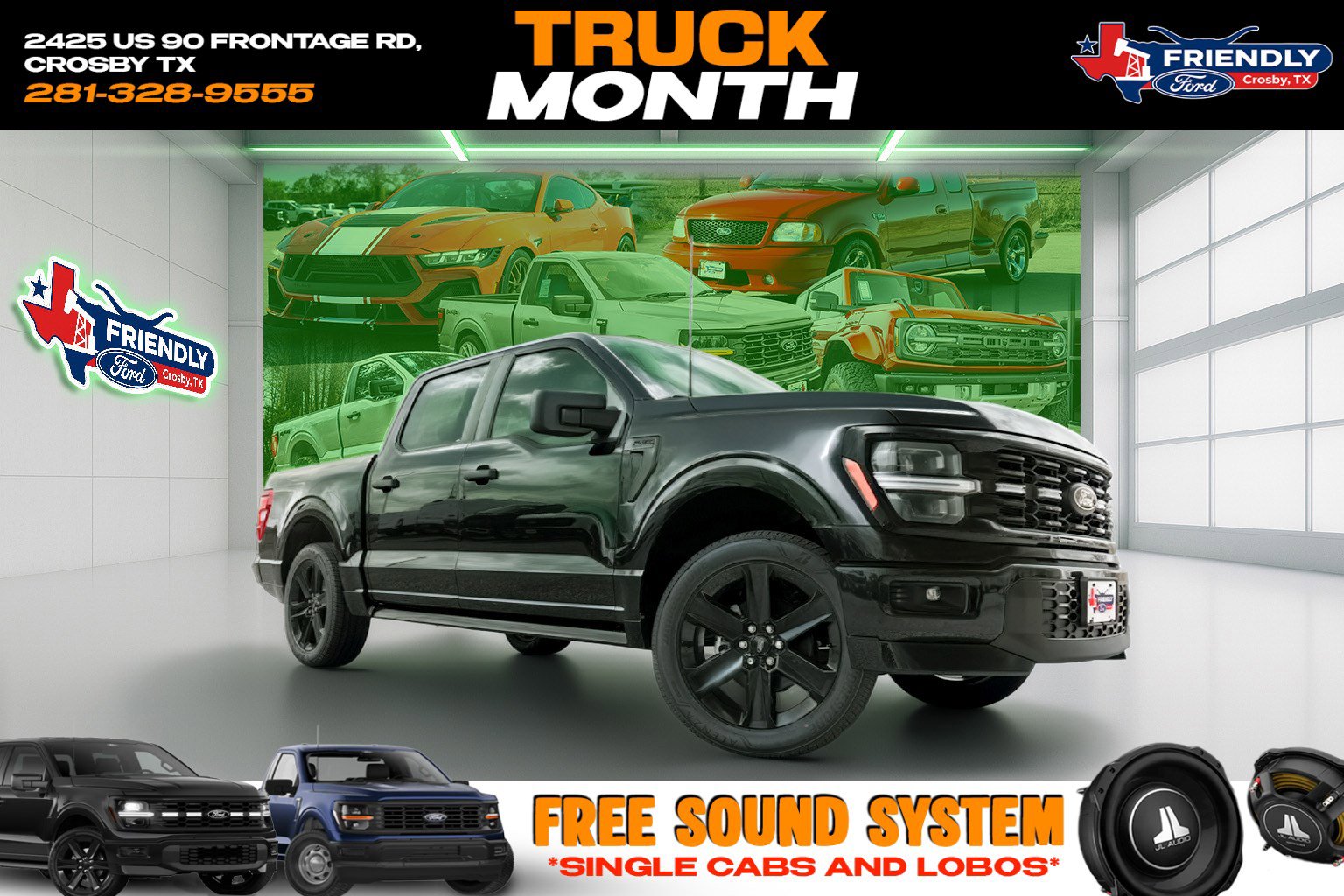 New 2026 Ford F150 STX w/ F-150 LOBO Package