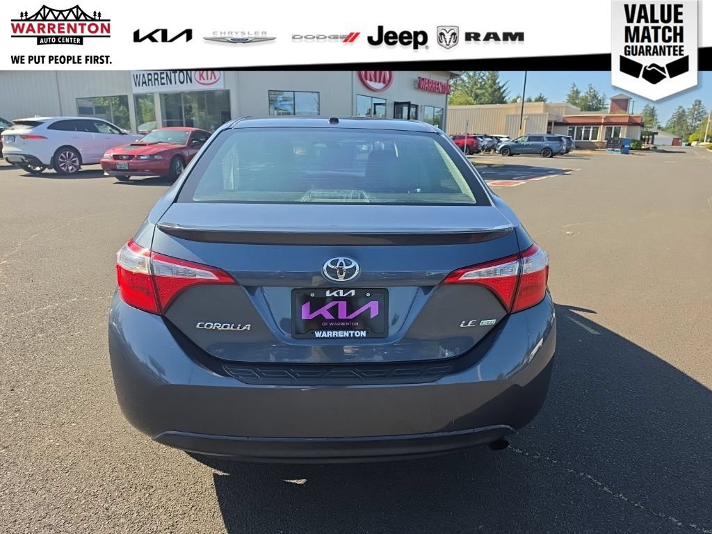 Used 2016 Toyota Corolla LE Premium w/ Body Protection Package #1 FWD image 4