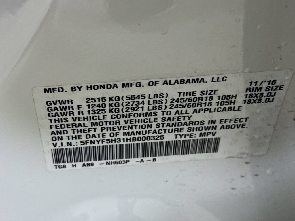 Used 2017 Honda Pilot EX image 39