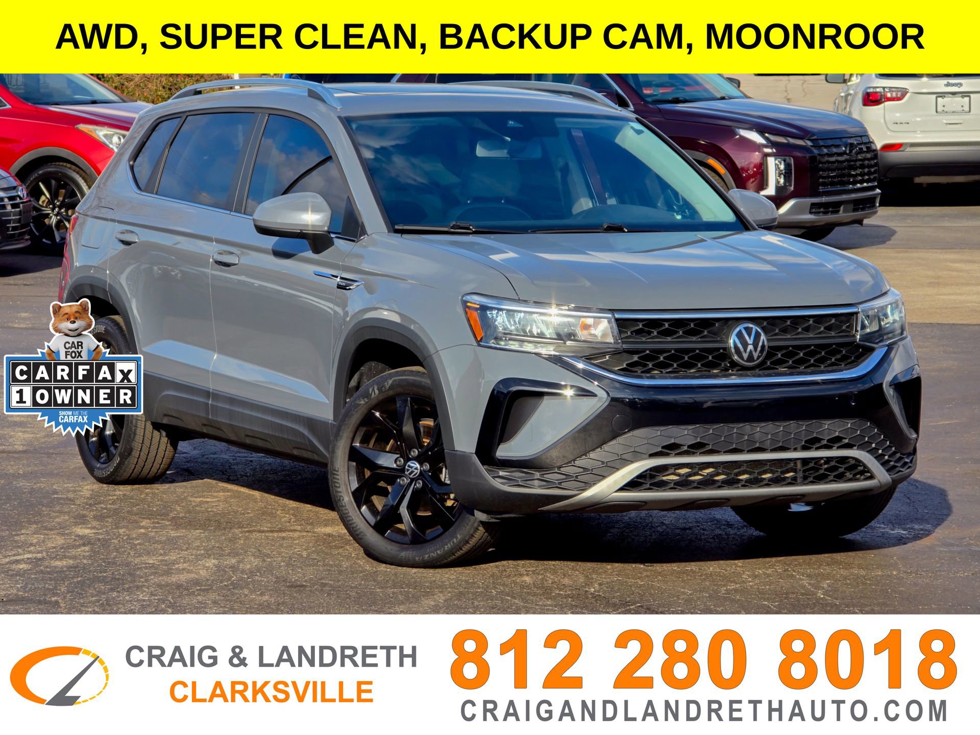 Used 2022 Volkswagen Taos SE image 1