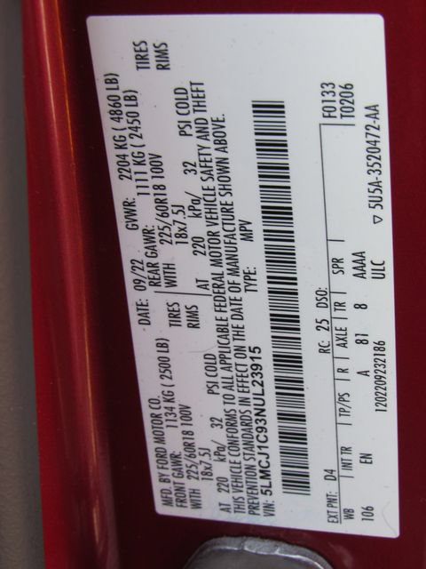 Used 2022 Lincoln Corsair FWD image 22