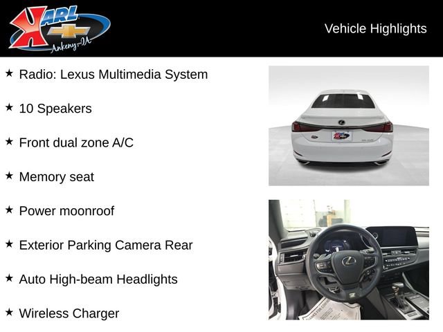 Used 2022 Lexus ES 350 F Sport video 2