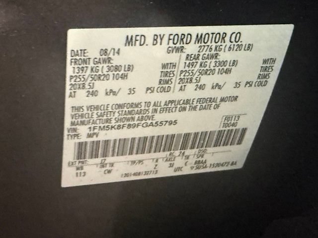 Used 2015 Ford Explorer Limited w/ Equipment Group 302A AWD/4WD image 49
