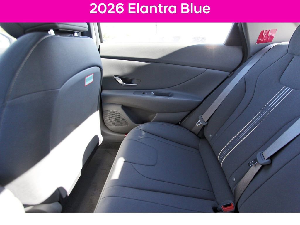 New 2026 Hyundai Elantra Blue w/ Cargo Package image 11