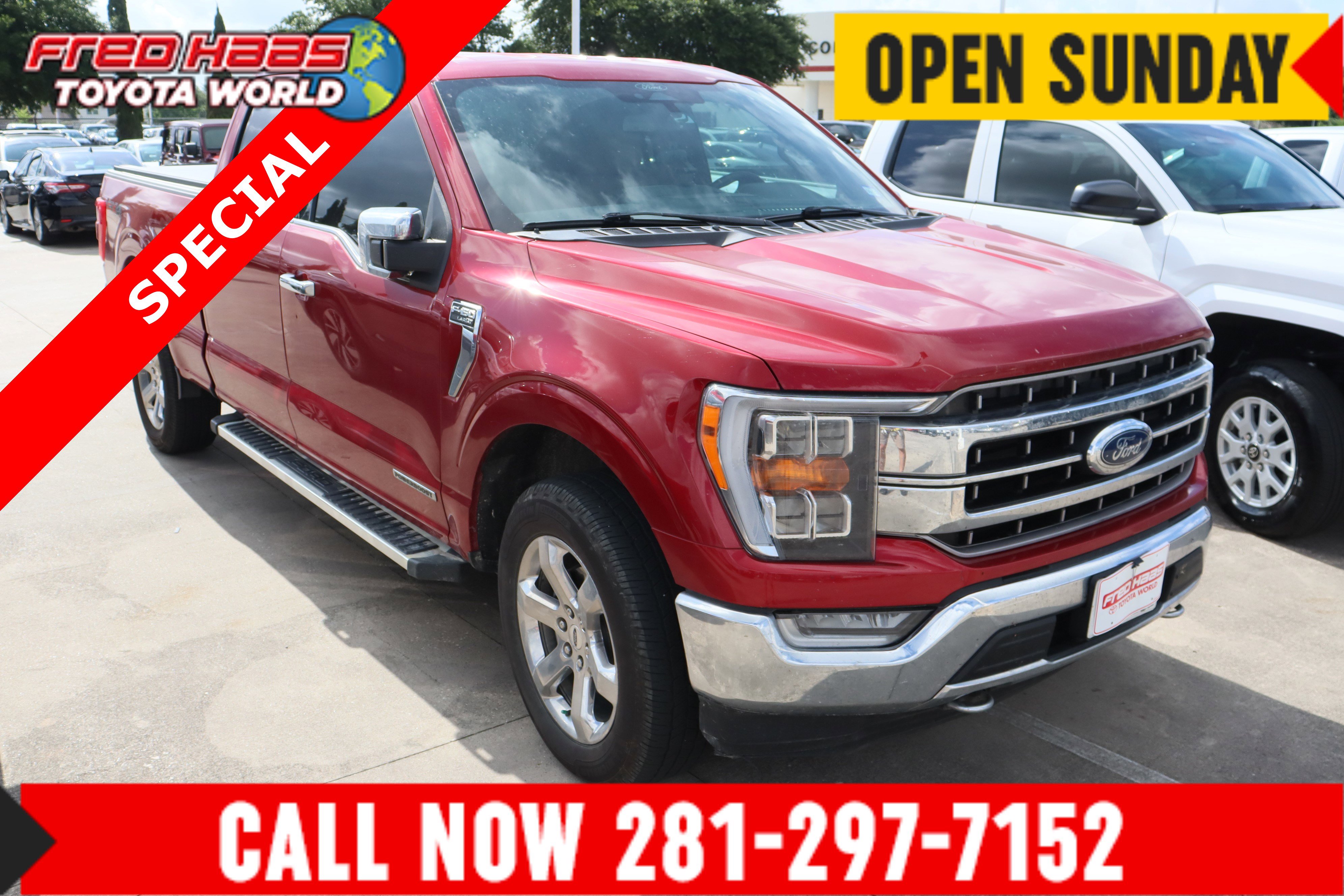 Used 2022 Ford F150 Lariat AWD/4WD video 1